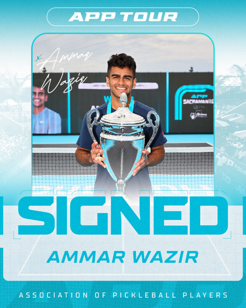 fresh off singles gold, ammar wazir is bringing the championship energy to the #apptour. welcome