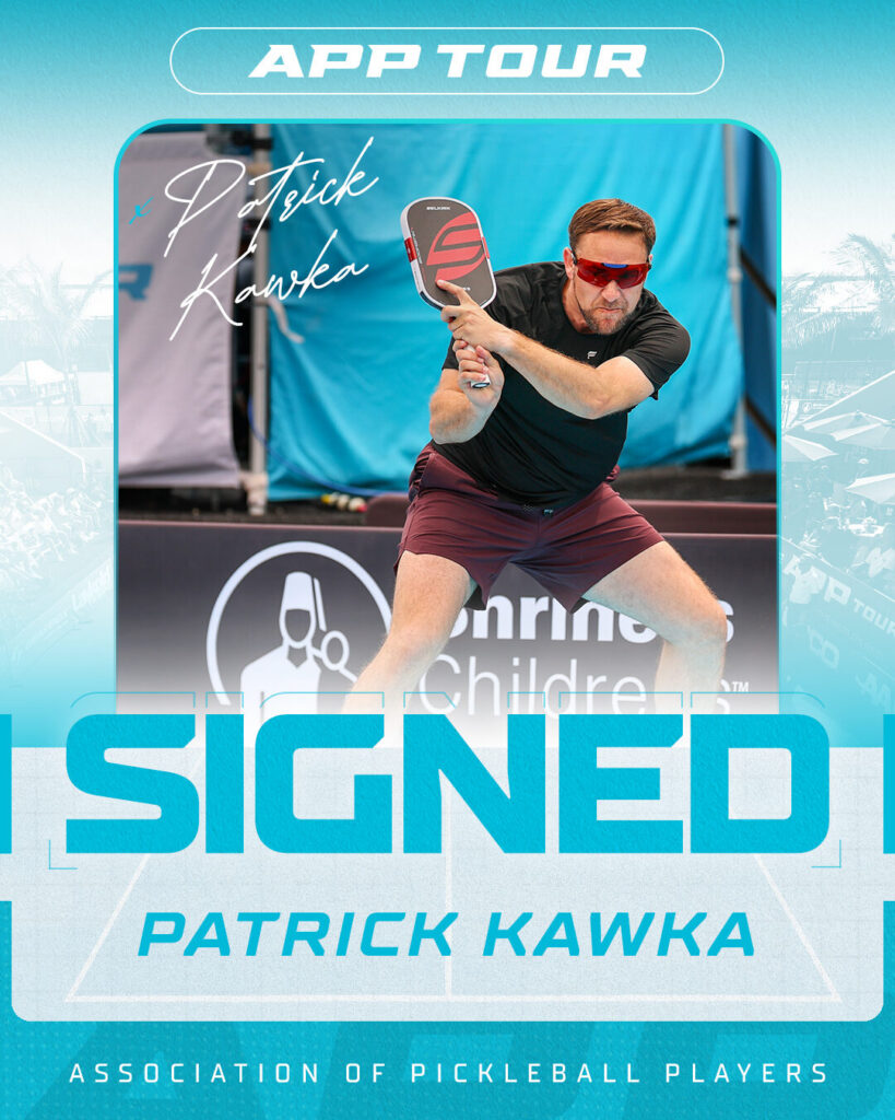 good energy, great pickleball, and 10 app pro medals to prove it! patrick kawka is here to stay.