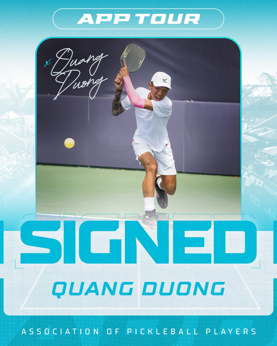 he’s baaaacckkkkk ✍️asia’s top player returns to the #apptour, signing a multi year agreement!@a (1)