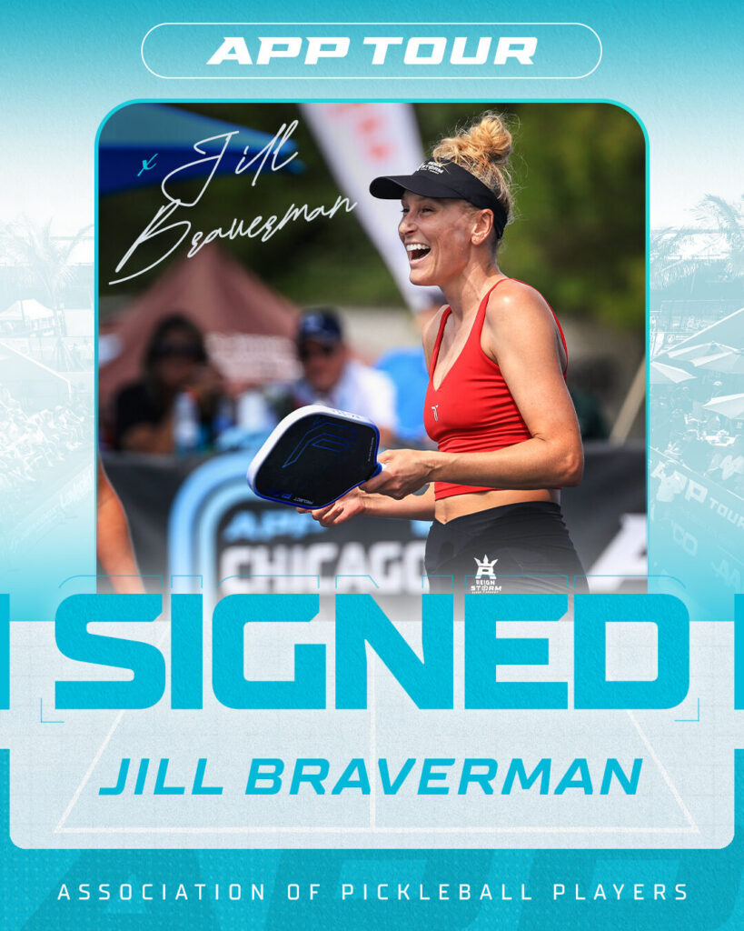 the app tour just got a whole lot more exciting. 👀@jillybpickleball 🤝 @officialapptour