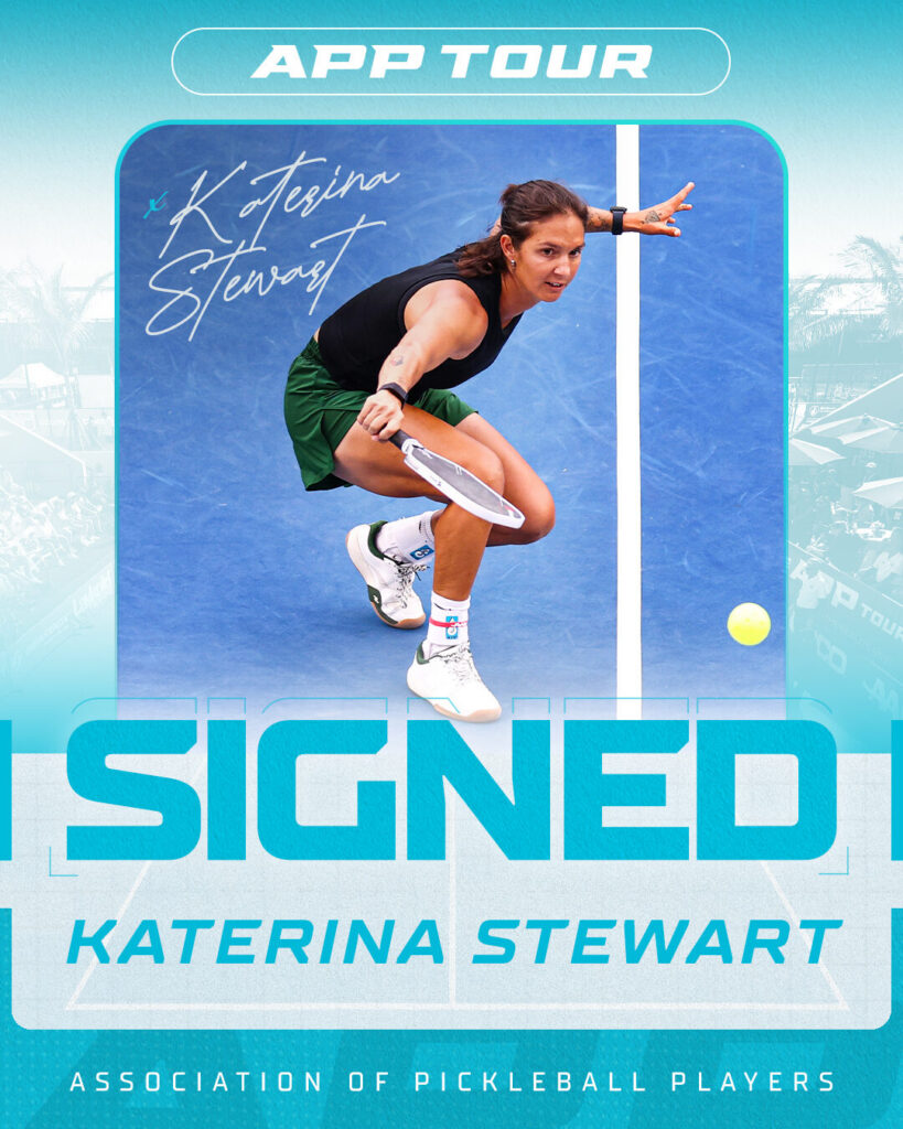 the singles standout is staying with the #apptour for a multi year agreement! 🤩@kat stewie 🤝 @