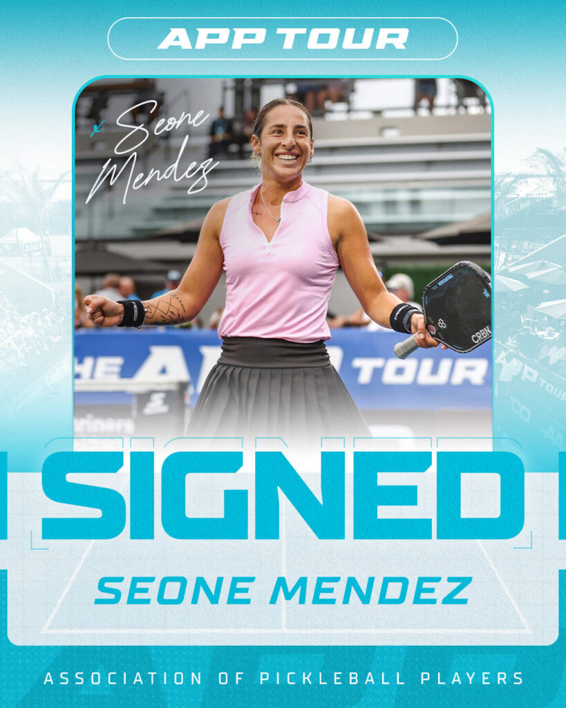 the womens pro singles winner at 2025 geico #apptour championships, former professional tennis