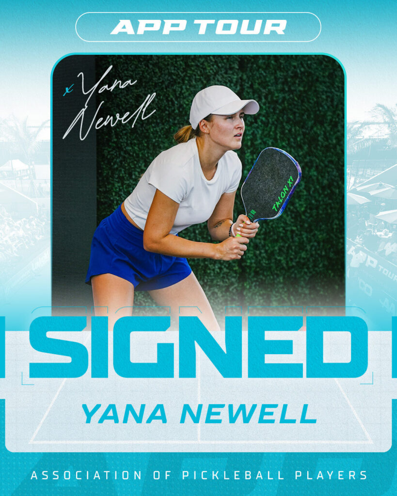 yass, yana ✍️@yana pickleball 🤝 @officialapptour