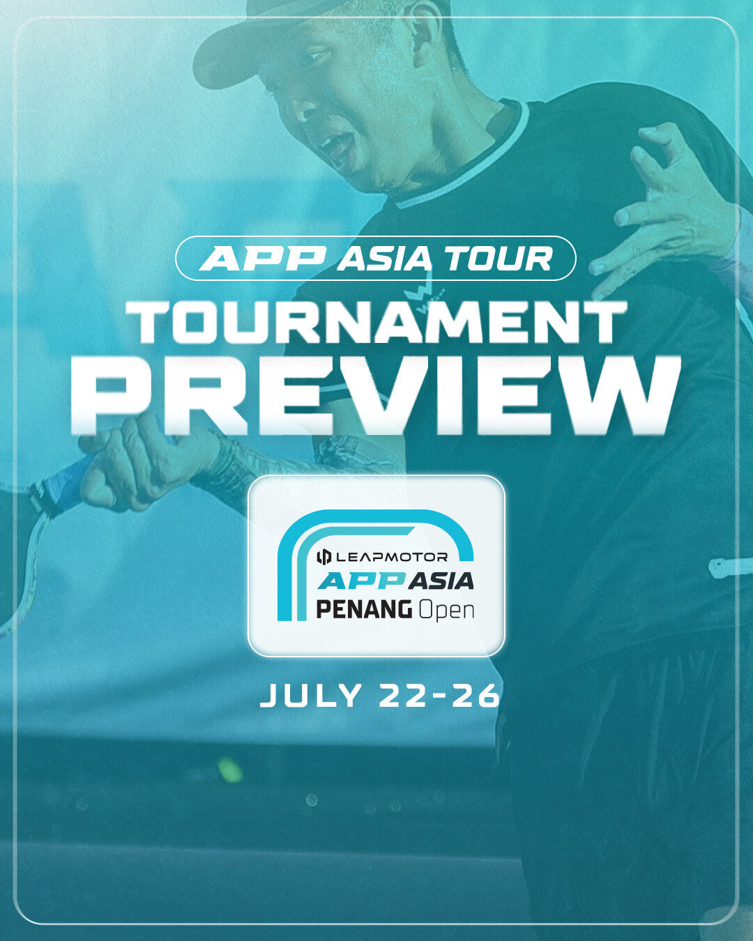 APP Asia Tour Returns to Malaysia as International Stars Head to Penang