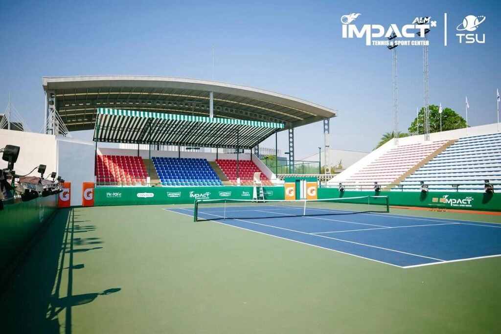 “alm x impact tennis & sport center — grand opening” 🎾✨กับการเปิดตัว grand opening อย่างเป็นท “alm x impact tennis & sport center — grand opening” 🎾✨กับการเปิดตัว grand opening อย่างเป็นท
