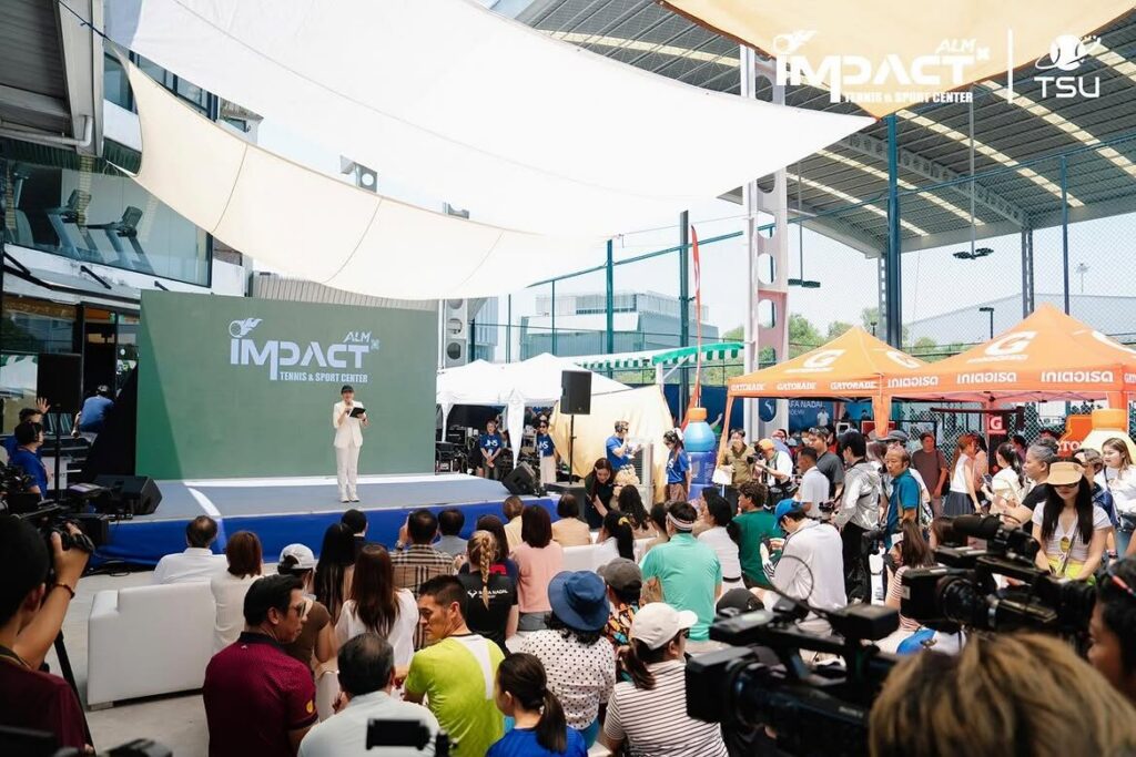 “alm x impact tennis & sport center — grand opening” 🎾✨กับการเปิดตัว grand opening อย่างเป็นท (3) “alm x impact tennis & sport center — grand opening” 🎾✨กับการเปิดตัว grand opening อย่างเป็นท (3)