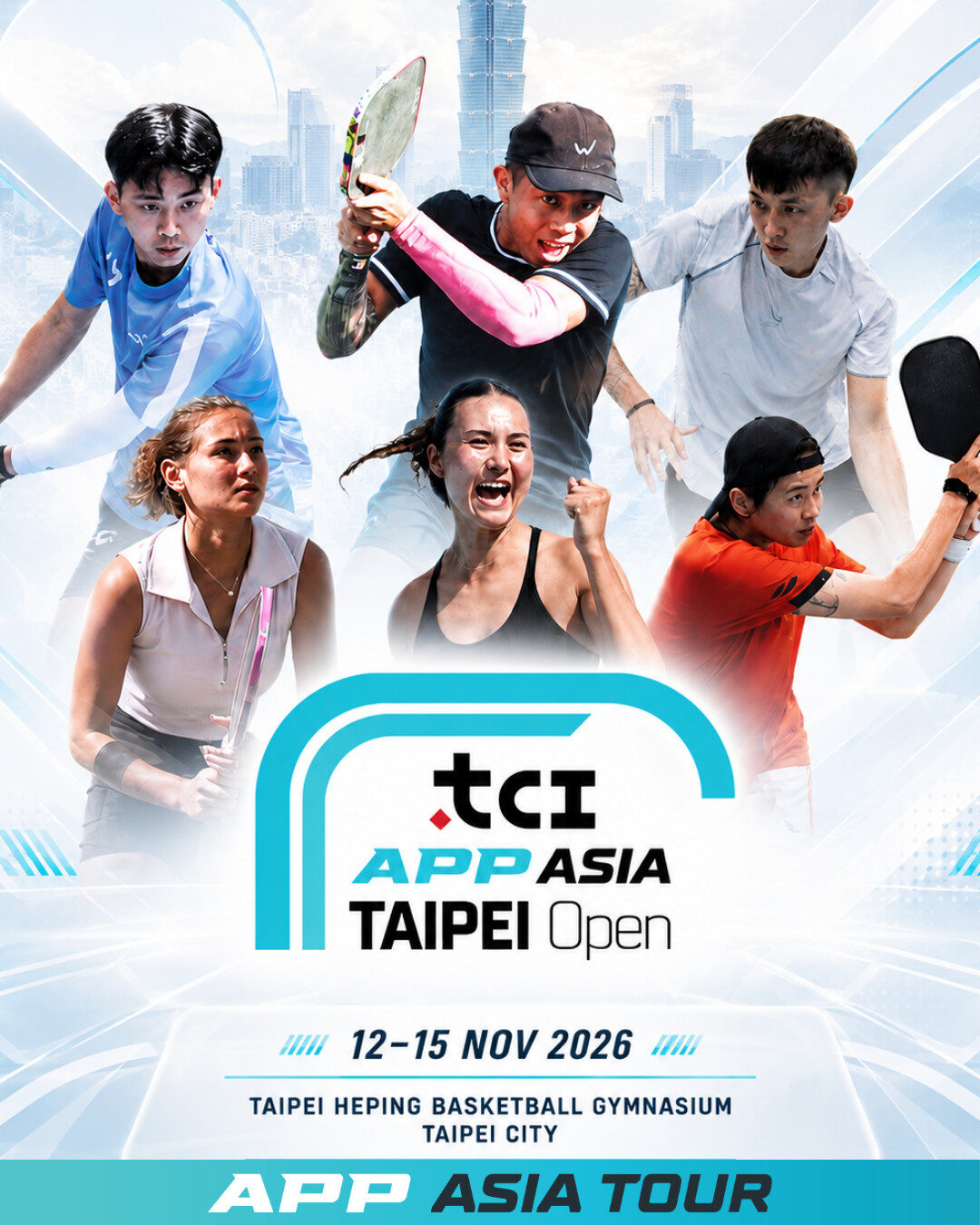 TCI APP Asia Taipei Open 2026 Set to Bring International Pickleball Action to Taipei City APP