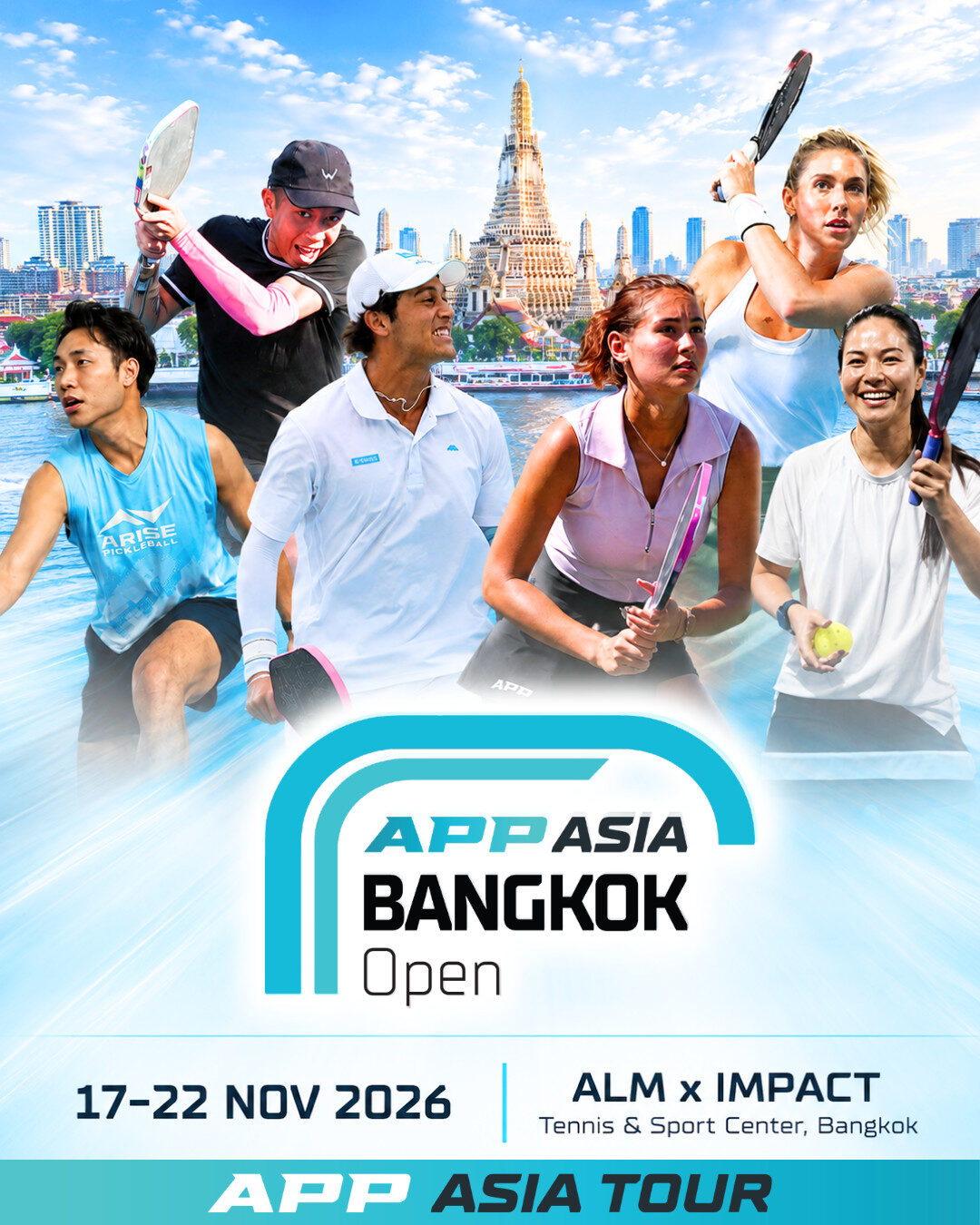 APP Asia Bangkok Open 2026 Brings the Tour to Thailand This November